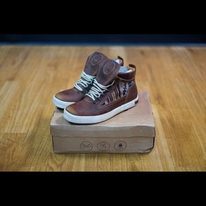 Inkkas Brown Leather Camping Boot - Mens Size 9